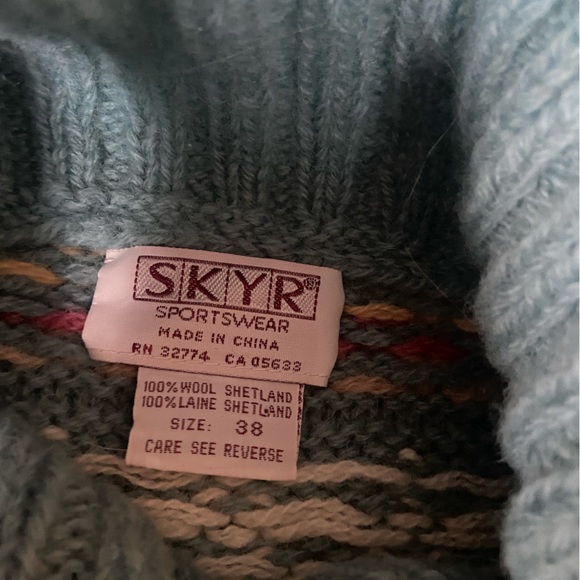 Skyr wool sweater multicolored - Picture 2 of 4
